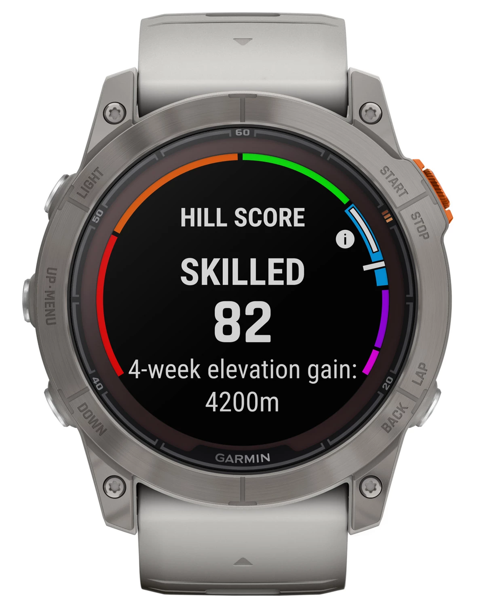 Garmin Fenix 7X Pro Sapph Sol, Ti w/Gray/Orange Band, GPS смарт-годинник 010-02778-14/15