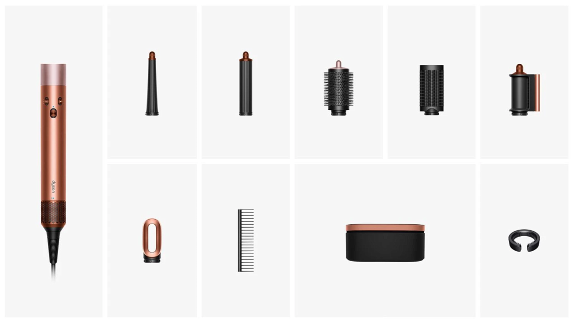 Мультистайлер Dyson Airwrap i.d. Multi-Styler and Dryer Straight to Wavy Amber Silk (123682-01)