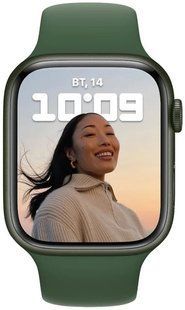7 45mm Green Aluminum Case With Green Sport Band MKN73