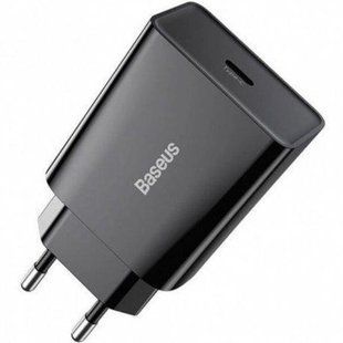 МЗП Baseus Speed Mini PD Charger 20W 1Type-C Black CCFS-SN01