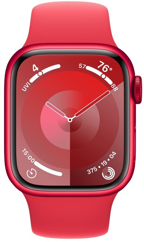 Apple Watch Series 9 41mm PRODUCTRED Aluminum Case with PRODUCTRED Sport Band - M/L MRXH3