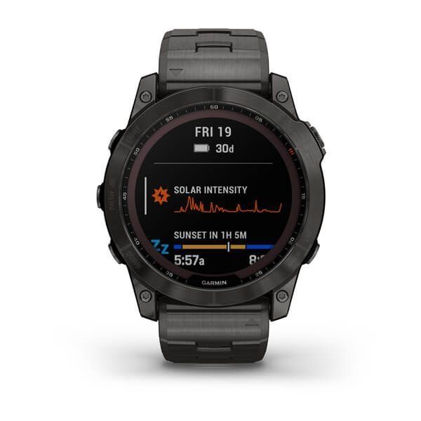 Garmin Fenix 7X Sapph Sol Carbon Gray DLC Ti 010-02541-27