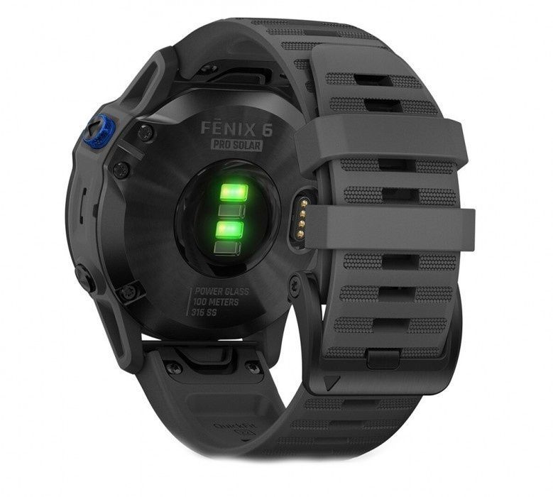 Garmin Fenix 6 Pro Solar Edition Black With Gray Band 010-02410-11/10