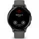 Garmin Venu 3S Slate S. Steel Bezel w. Pebble Gray Case and S. Band 010-02785-00/50