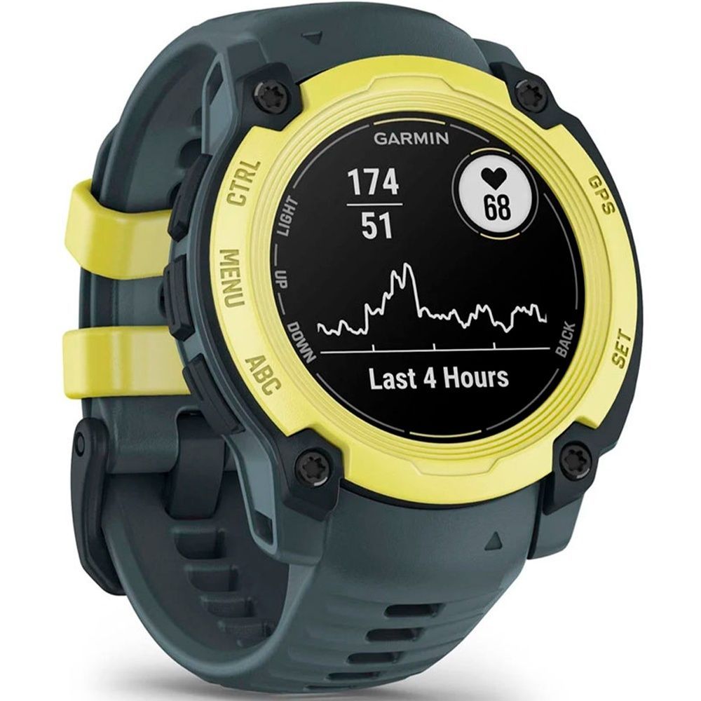 Смарт-годинник Garmin Instinct E 40mm Electric Lime with Twilight Band (010-02932-01)
