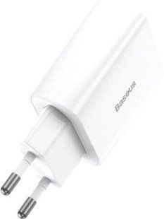 МЗП Baseus Speed Mini PD Charger 20W 1Type-C White CCFS-SN02