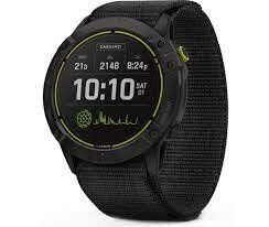 Garmin Enduro Carbon Gray Titanium with Black UltraFit Nylon Strap 010-02408-01/11