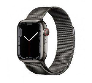 7 45mm Graphite Stainless Steel Case with Midn.Leath.Link MKMC3/ML823