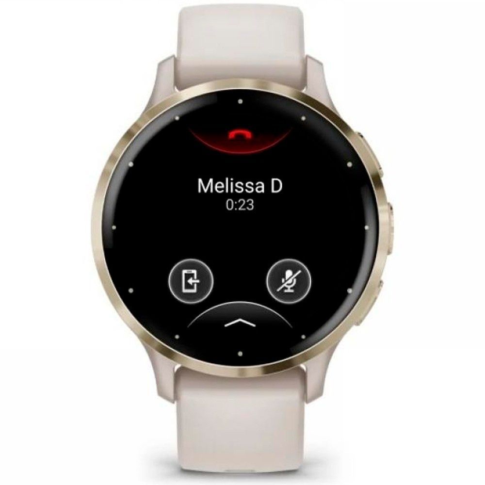 Garmin Venu 3S Soft Gold S. Steel Bezel with Ivory Case and S. Band 010-02785-04/54