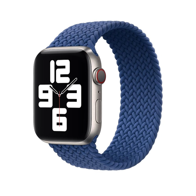 Ремешок Apple Atlantic Blue Braided Solo Loop-Size 11 для Watch 42/44 MY8J2