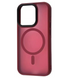 Чохол WAVE Matte Insane Case with MagSafe iPhone 15 Pro Dark Red 50836