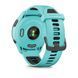 Garmin Forerunner 265 Black Bezel w. Aqua Case and Aqua/Black Silicone Band 010-02810-02/12
