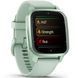 Garmin Venu Sq 2 Metallic Mint Aluminum Bezel with Cool Mint Case and Silicone Band 010-02701-02/12