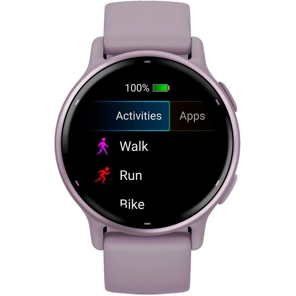 Garmin Vivoactive 5 Metallic Orchid Aluminum Bezel with Orchid Case 010-02862-13