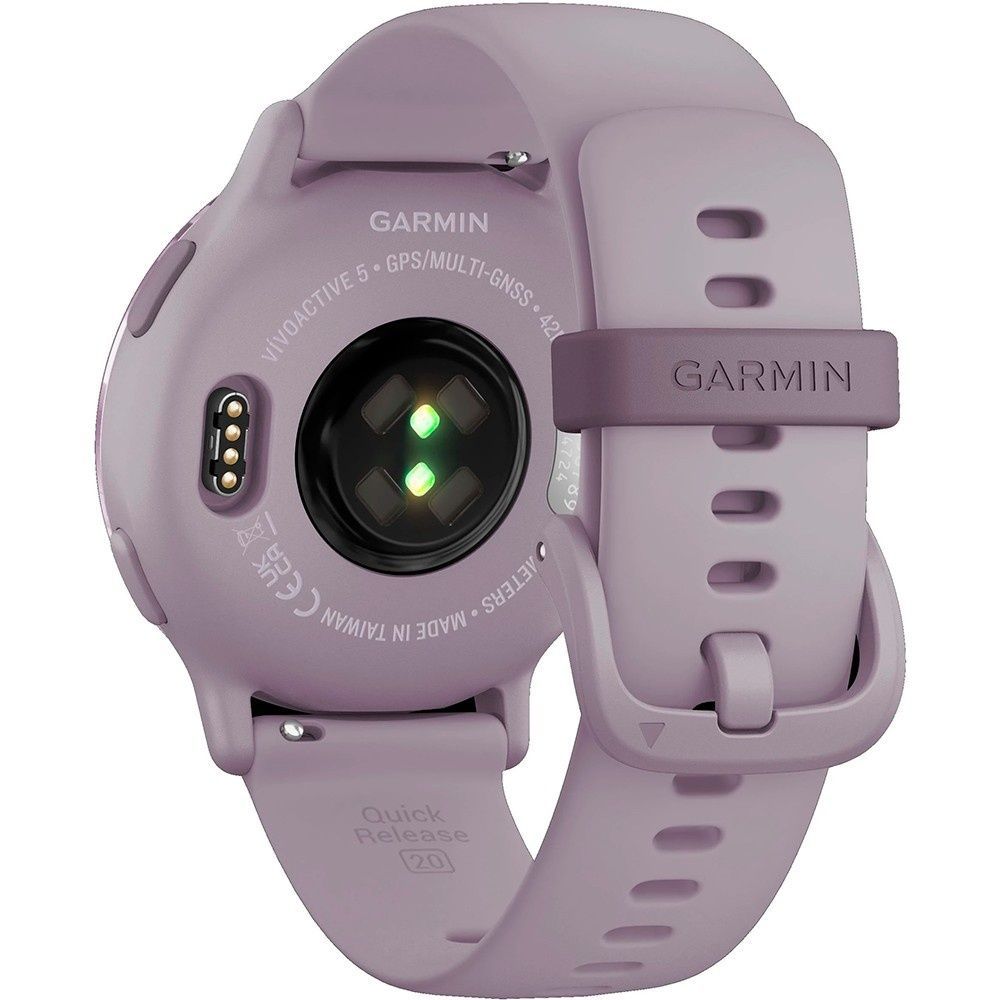 Garmin Vivoactive 5 Metallic Orchid Aluminum Bezel with Orchid Case 010-02862-13