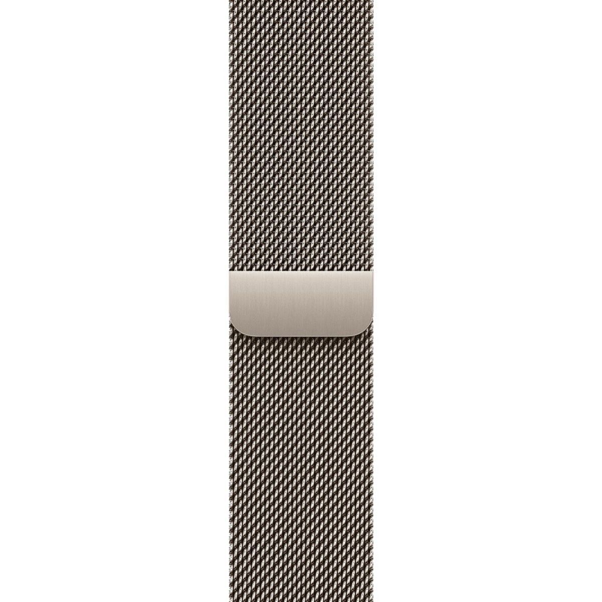 Apple Watch Series 10 Cellular 46mm Natural Titanium Case w. Natural Milanese Loop - M/L (MWYC3)