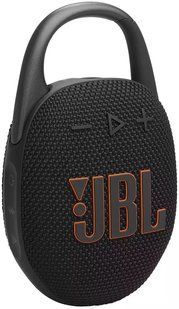 Портативна колонка JBL Clip 5 Black JBLCLIP5BLK