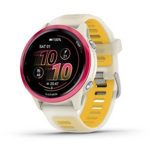 Garmin Forerunner 570 Raspberry w. Translucent Bone/Mango Band (010-02970-02)