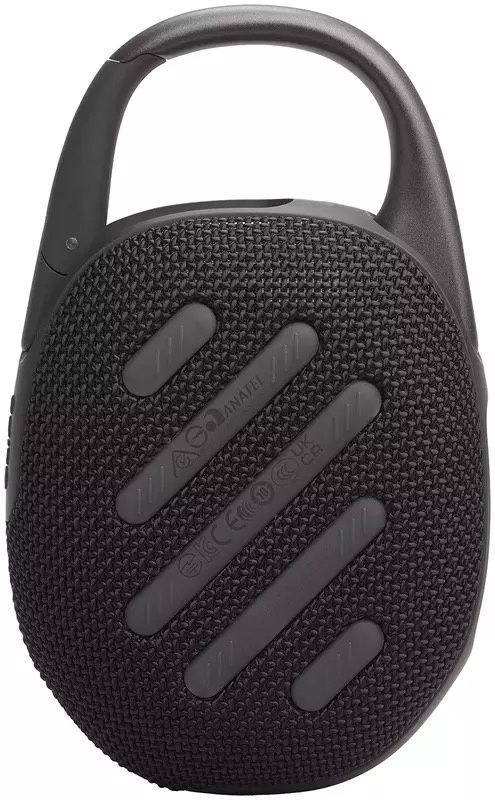 Портативна колонка JBL Clip 5 Black JBLCLIP5BLK
