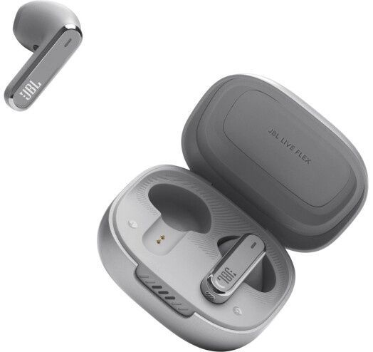Навушники TWS JBL Live Flex Silver JBLLIVEFLEXSVR