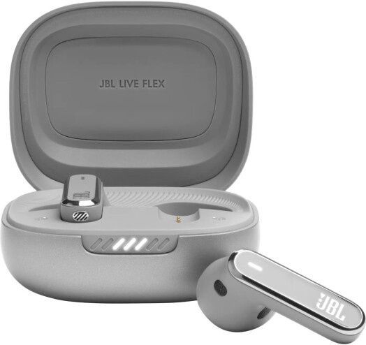 Навушники TWS JBL Live Flex Silver JBLLIVEFLEXSVR