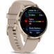 Garmin Venu 3S, French Gray + Soft Gold, GPS смарт-годинник 010-02785-02/52