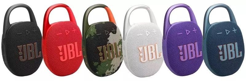 Портативна колонка JBL Clip 5 Black JBLCLIP5BLK