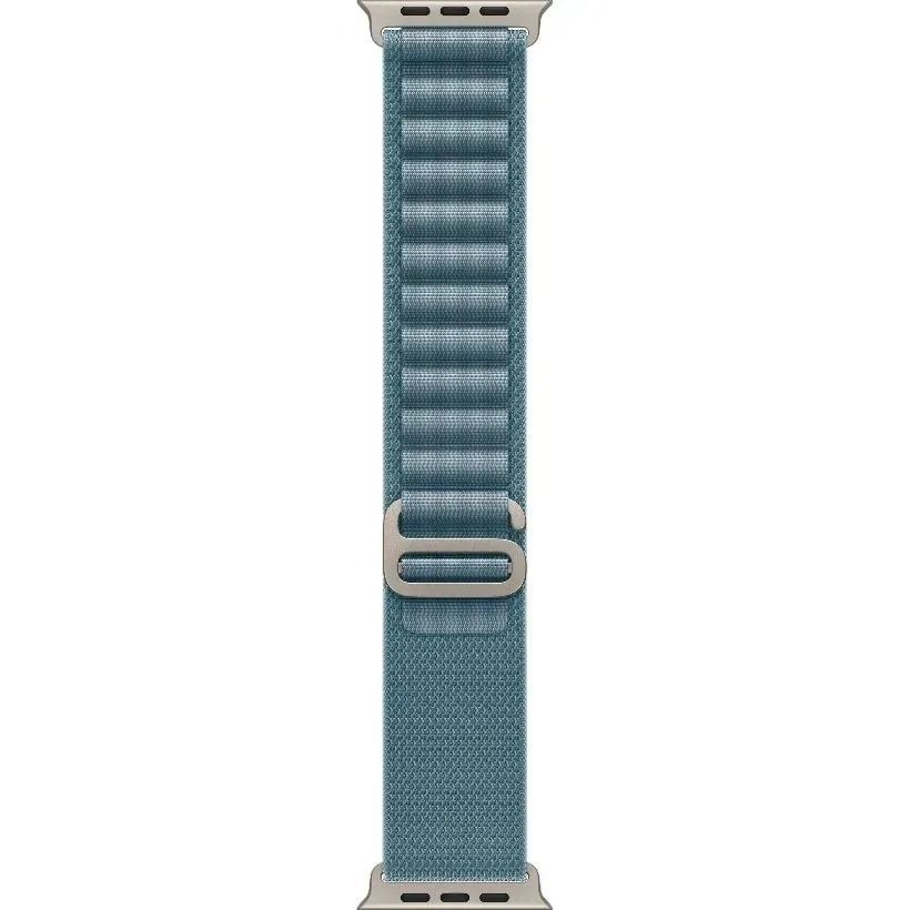 Apple Watch Ultra 3 GPS + Cellular 49mm Natural Tit. Case w. Light Blue Alpine Loop - Large (MEWP4)
