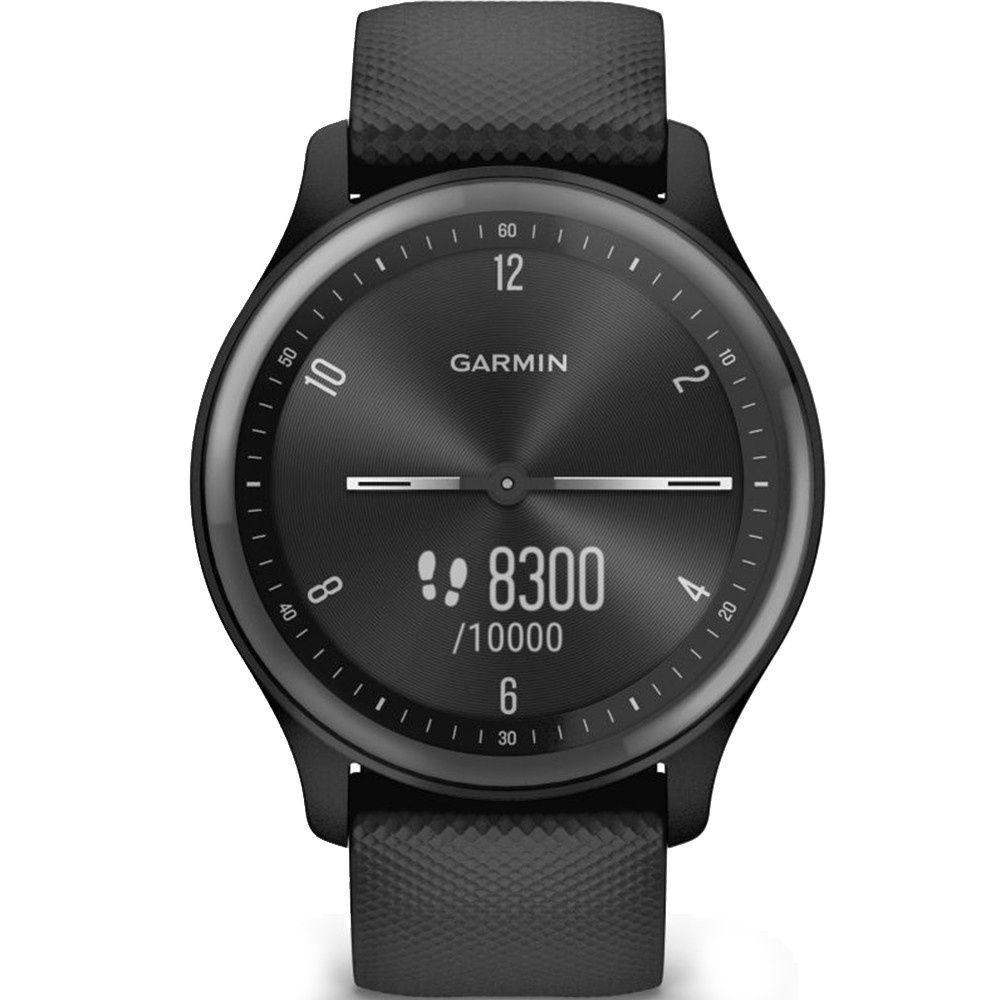 Garmin vivomove Sport, Black, Silicone, смарт-годинник 010-02566-00