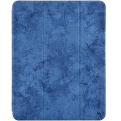 Чохол Comma для iPad Pro 10.2" [2018-2021] Leather with Pencil Slot Series Blue