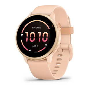 Смарт-годинник Garmin Vivoactive 6 Metallic Pink Dawn with Pink Dawn Band (010-02985-03)