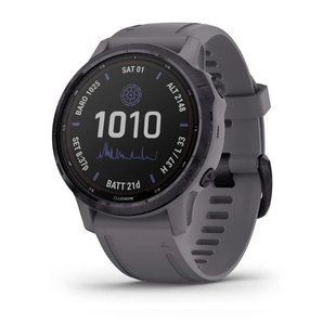Смарт-годинник Garmin Fenix 6S Pro Solar Amethyst w/ Shale Band 010-02409-15