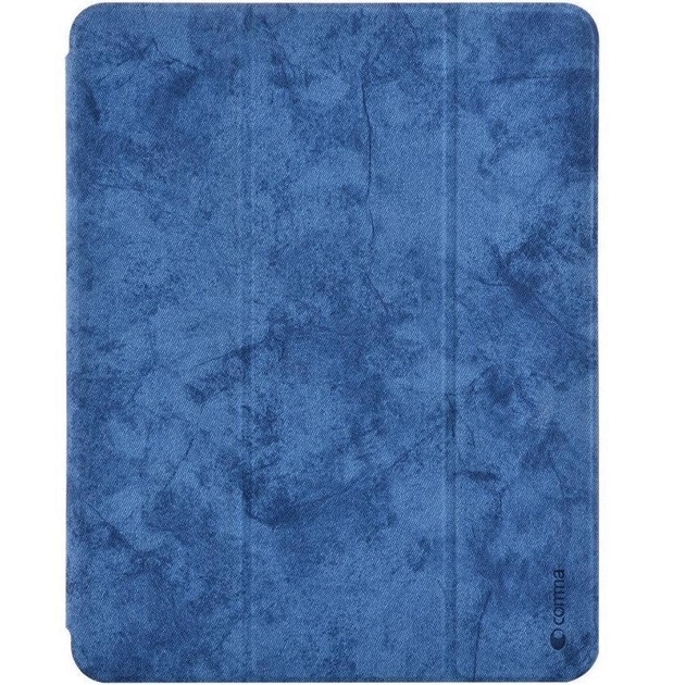 Чохол Comma для iPad Pro 10.2" [2018-2021] Leather with Pencil Slot Series Blue