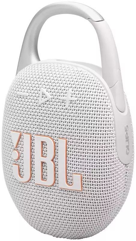 Портативна колонка JBL Clip 5 White JBLCLIP5WHT