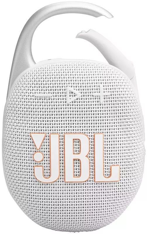 Портативна колонка JBL Clip 5 White JBLCLIP5WHT