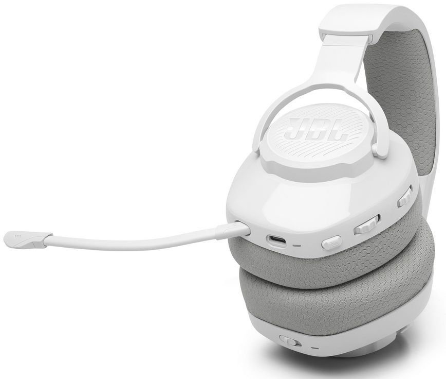 Навушники з мікрофоном JBL Quantum 360 Wireless White (JBLQTUM360WHT)