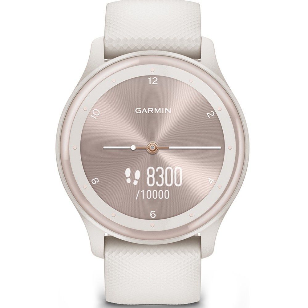 Garmin vivomove Sport, Ivory, Silicone, смарт-годинник 010-02566-01
