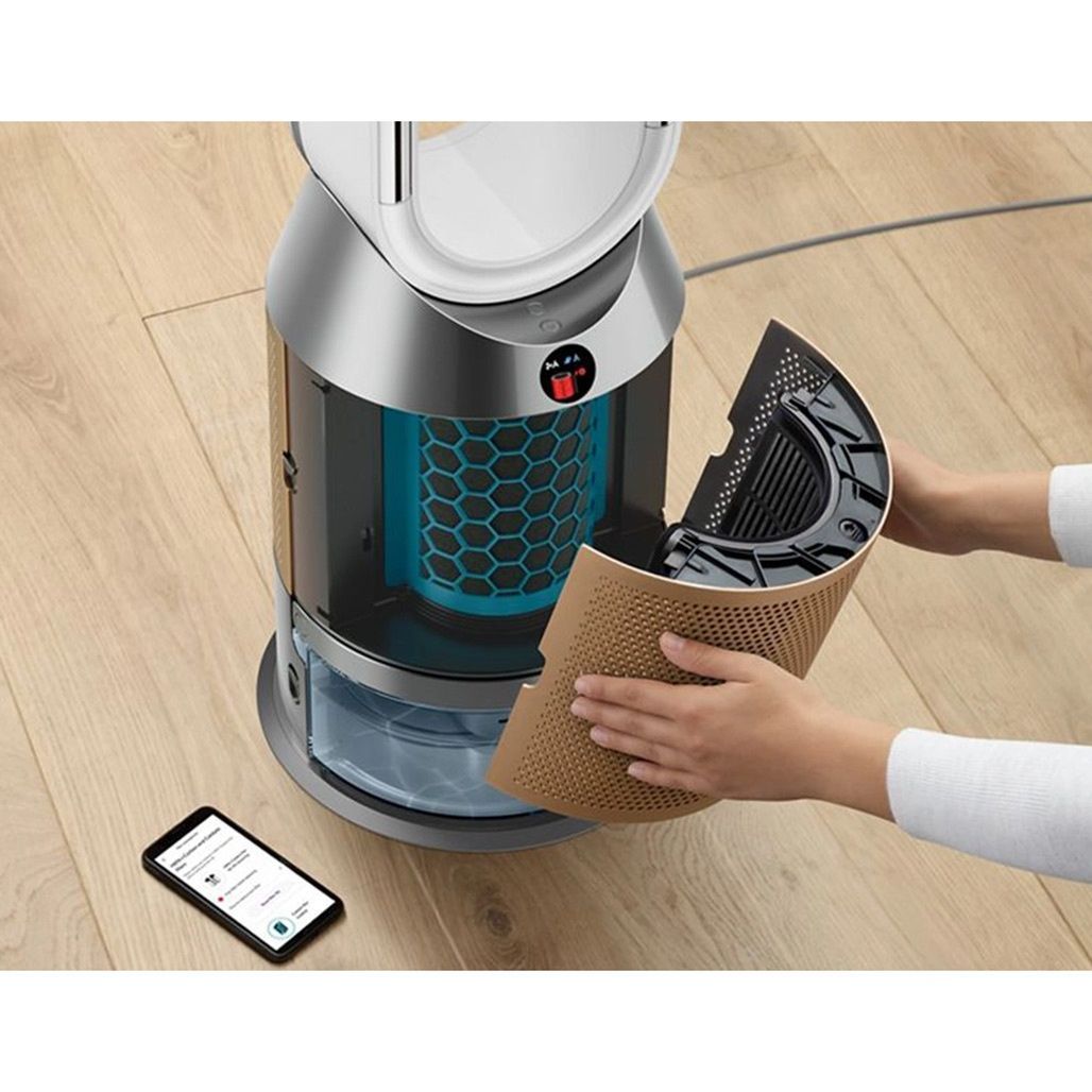 Кліматичний комплекс Dyson Purifier Humidify+Cool PH2 De-Nox White/Gold (545007-01)