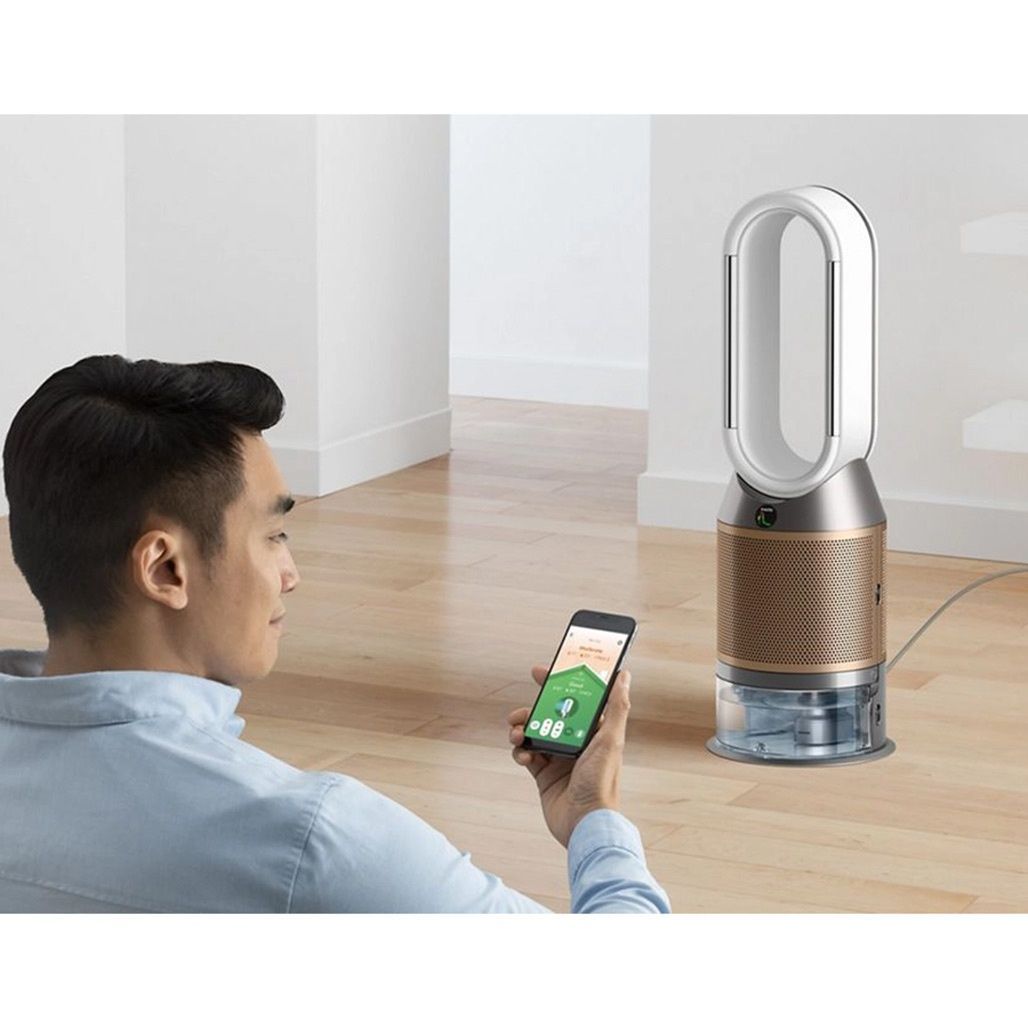 Кліматичний комплекс Dyson Purifier Humidify+Cool PH2 De-Nox White/Gold (545007-01)
