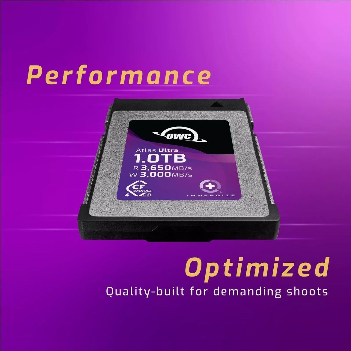 Карта пам'яті OWC Atlas Ultra 1.0TB High-Performance CFexpress 4.0 Type B Memory Card CFXB4U01000