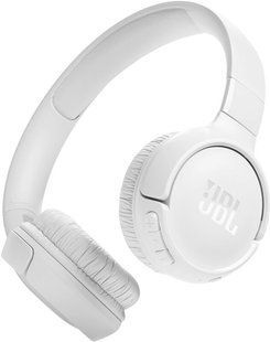 Навушники з мікрофоном JBL Tune 520BT White (JBLT520BTWHTEU)