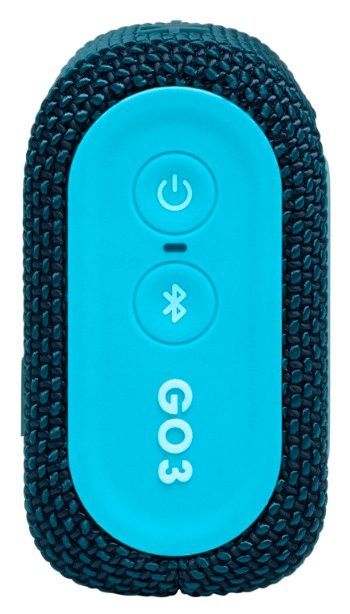 Портативна колонка JBL Go 3 Blue Coral (JBLGO3BLUP)