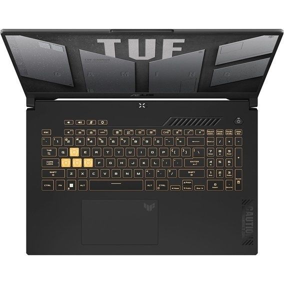Ноутбук ASUS TUF Gaming F17 FX707VI Mecha Gray (FX707VI-LL053, 90NR0FI5-M00350)