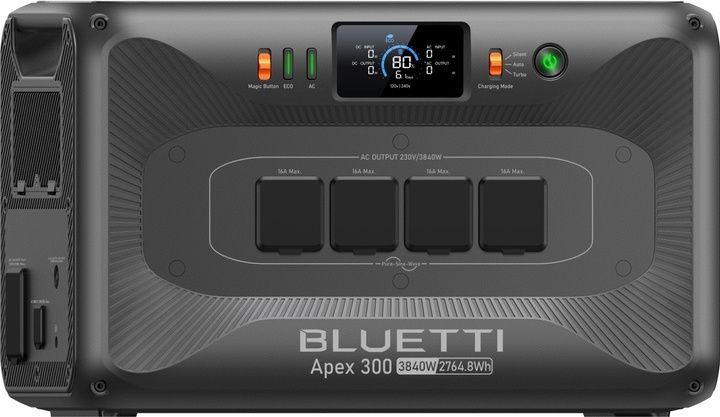 Зарядна станція BLUETTI Apex 300 3840W, 2764W/h