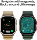 Apple Watch Ultra 2 Cellular 49mm Natural Titan. Case w. Blue Trail Loop - M/L (MX4L3)