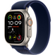 Apple Watch Ultra 2 Cellular 49mm Natural Titan. Case w. Blue Trail Loop - M/L (MX4L3)
