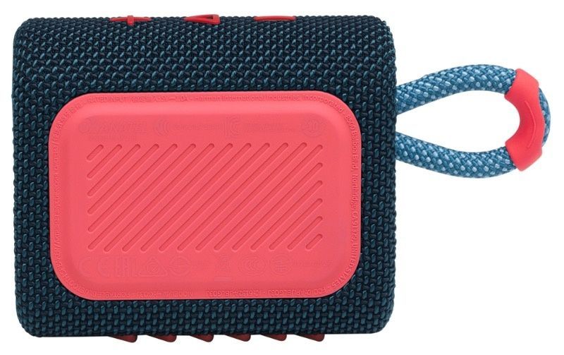 Портативна колонка JBL Go 3 Blue Coral (JBLGO3BLUP)