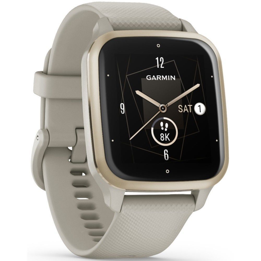 Garmin Venu Sq 2 Music Edition Cream Gold Aluminium Bezel with French Grey 010-02700-02/12
