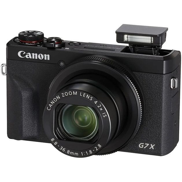 Компактний фотоапарат Canon PowerShot G7 X Mark III Black (3637C013)