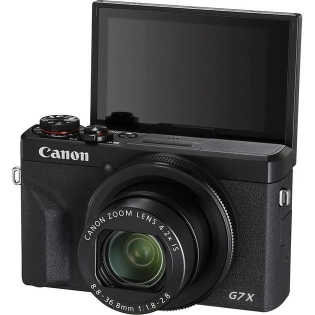 Компактний фотоапарат Canon PowerShot G7 X Mark III Black (3637C013)
